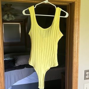 Yellow Bodysuit
